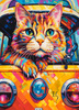 Puzzle 100 Cat Bus Travel B-111275