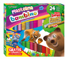 Plastelina bambino 24 kolory 34679