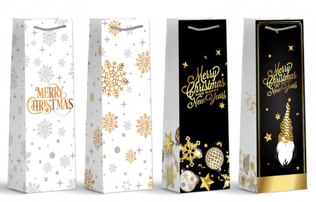 Torebki prezentowe BN 12 sztuk mix wzorów WK 22545