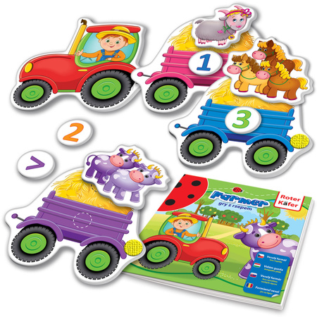 Gra Edukacyjna z rzepami wesoły farmer rk5101-01