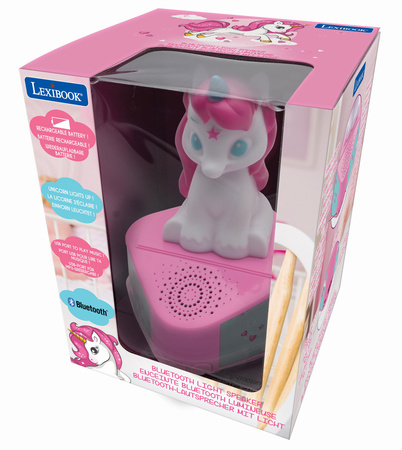 Głośnik Bluetooth ze świecącą figurką jednorożca BTD80UNI