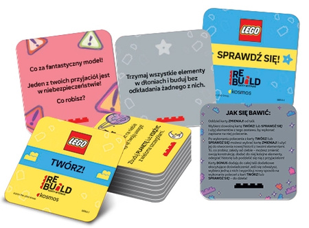 Lego Books Rebuild karty wyzwań Kosmos ACP-6602