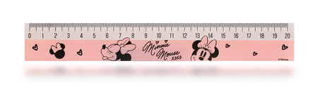 Linijki 20 cm Disney fashion Minnie Mouse 1 szt. mix