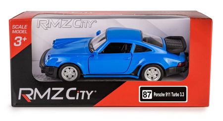 RMZ City Porsche 930 Turbo (1975-1989) niebieski w skali 1:32