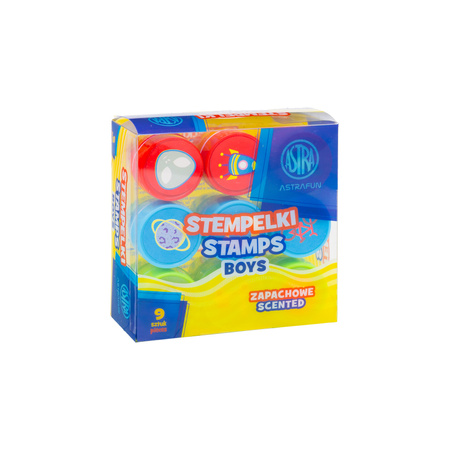 Stempelki zapachowe ASTRAFUN BOYS – 9 szt.