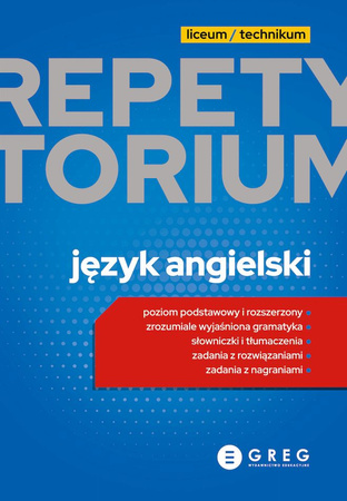 Język angielski. Repetytorium. Liceum/technikum wyd. 2025