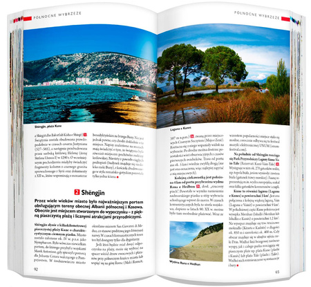 Albania Kosowo Macedonia Północnazestaw przewodnikowy 3w1 2024