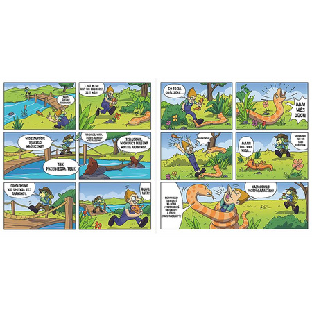 Komiks Spy Guy. Zwierzaki