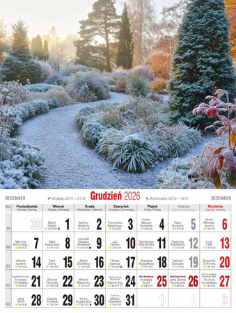 Kalendarz 2026 Ogrody KSM-10