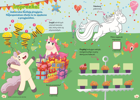 Dzień pełen magii. Moje Jednorożce. Kreatywny Maluch