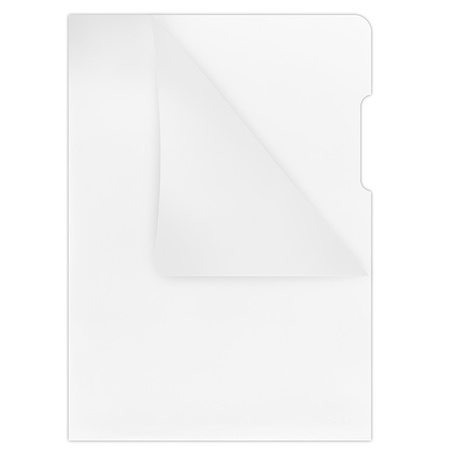 Paczka Obwoluta DONAU A4 PP transparentna 180mikr. 100 sztuk