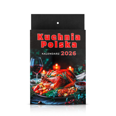 Kalendarz 2026 Kuchnia Polska B7 zdzierak