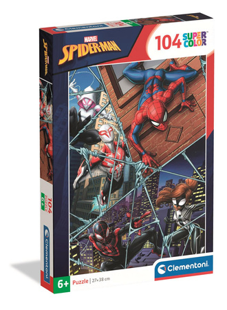Puzzle 104 Super kolor Spider Man 25043