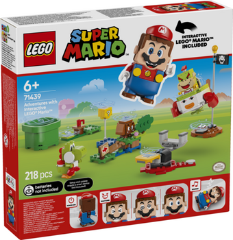 Lego Super Mario Przygody z interaktywną figurką 71439