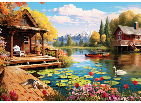 Puzzle 24 Lake Cottage by Lauai 6724-6016