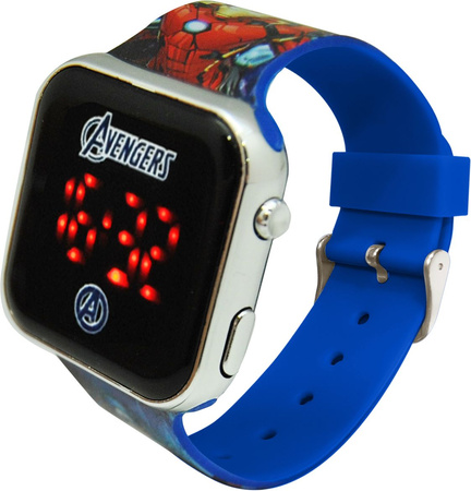 Zegarek LED z kalendarzem Avengers AVG4706
