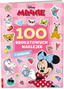 Disney Minnie 100 brokatowych naklejek NB-9104
