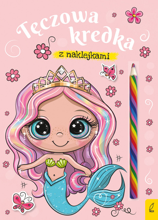 Syrenka. Tęczowa kredka