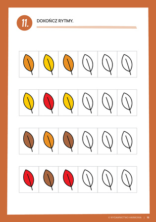 Skarby pór roku Jesień Materiały dla dzieci z niepełnosprawnością intelektualną