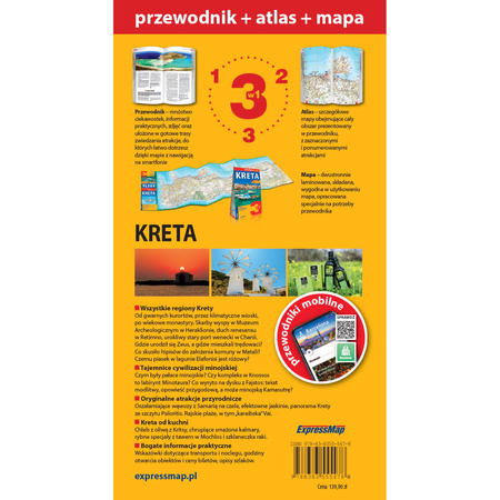 Kreta zestaw przewodnikowy 3w1 2025