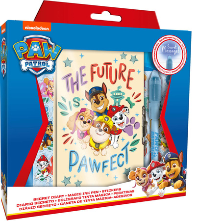 Pamiętnik z magicznym długopisem Paw Patrol PW19970