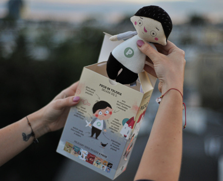 Maskotka Pucio do tulenia