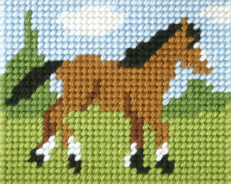 Zestaw do haftu Moje pierwsze wyszywanie Konik