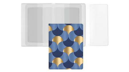 Okładka na dokumenty z dowodem rej. Z nadrukiem art deco