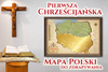 Mapa zdrapka Polska pielgrzyma