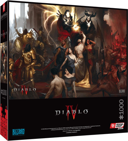 Puzzle 1000 Gaming Diablo IV Birth of Nephalem