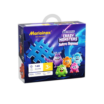 Klocki konstrukcyjne Wafle mini Crazy Monsters Astro Squad 148 elementów