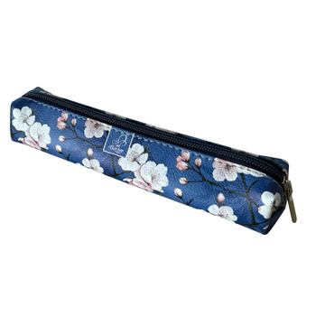 Piórnik mini prostokąt Kwiaty Wiśni