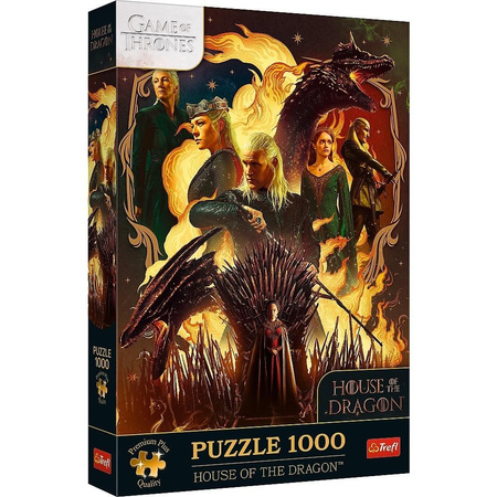 Puzzle 1000 Premium Plus Ród Smoka Warner 12068
