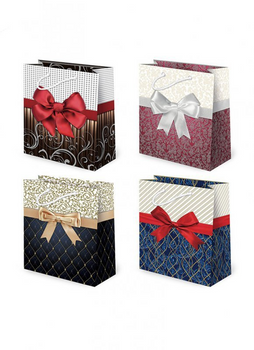 Torebki ozdobne TD-24 Kokardy eleganckie 10 sztuk