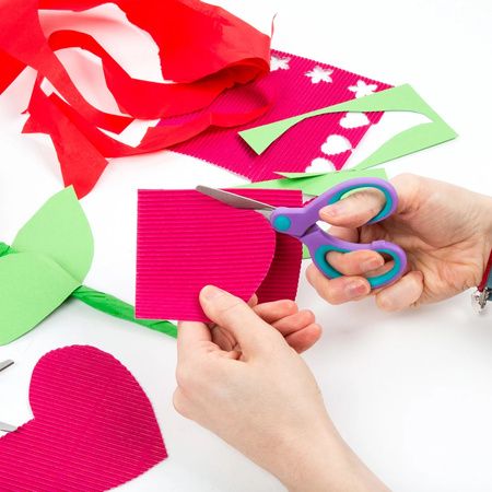 Nożyczki ergonomiczne A Kidea 1 szt. mix