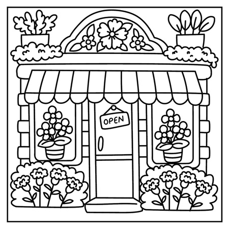 Słodkie przestrzenie. Przytulne kolorowanie