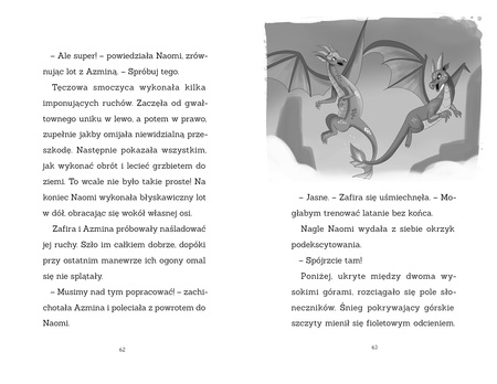 Azmina, smoczyca o złotych łuskach. Smocze Dziewczyny