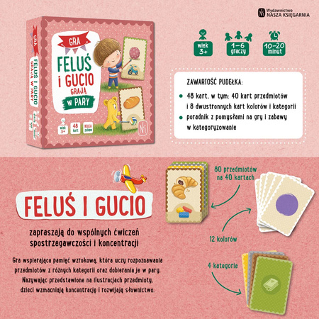Gra Feluś i Gucio grają w pary
