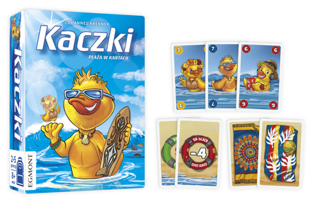 Gra Kaczki Plaża w kartach
