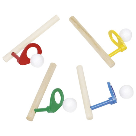 Dmuchajka logopedyczna unosząca się piłeczka 1 szt.mix