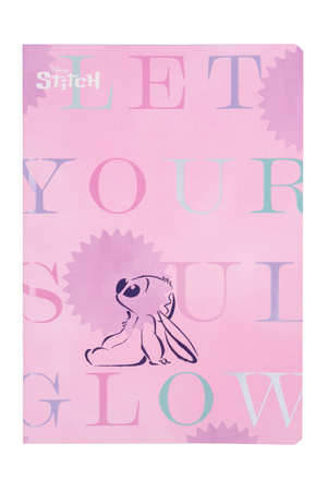 Paczka Zeszyt A5 60 k. linia Disney Fashion wzór 3 Stitch 6 szt.