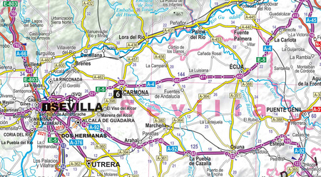 Andaluzja Costa del Sol map&guide XL PL laminat 2024