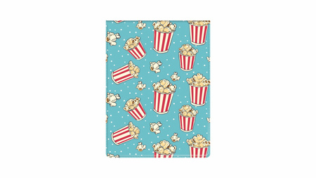 Okładka na dokumenty ucznia pion z nadrukiem popcorn