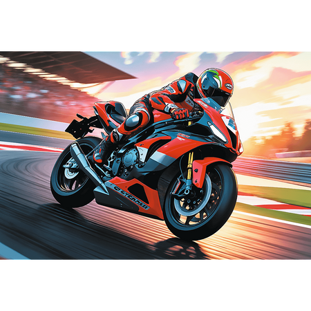 Puzzle 100 Szybki Motocykl 16489