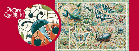 Puzzle 1000 CherryPazzi  Mosaic of the Miniature Wild 31445 