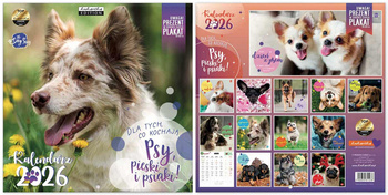 Kalendarz 2026 classic Psy