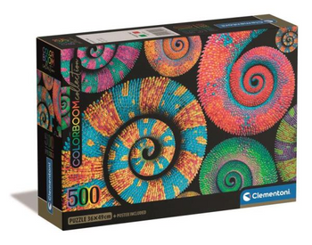 Puzzle 500 Compact Curly Tails 35529