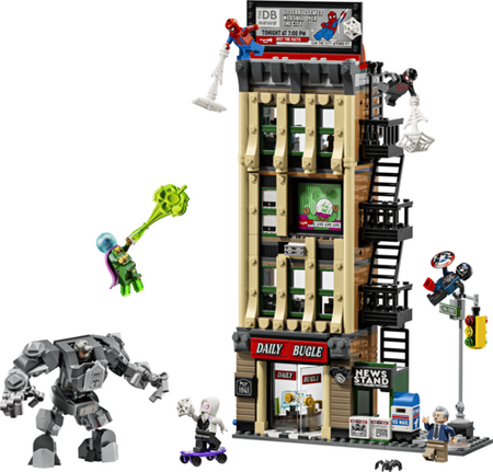 Lego Super Heroes Spider-Man kontra Mysterio Daily Bugle 76342