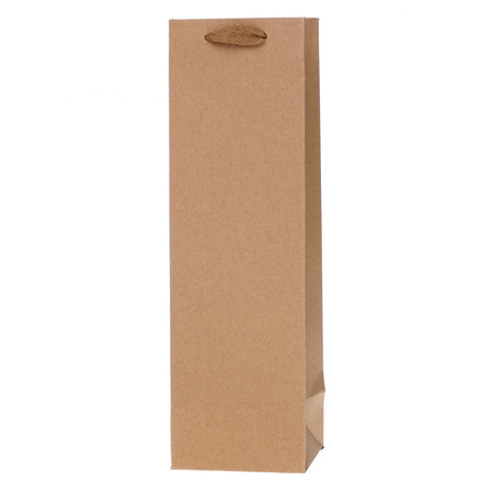 Torebki prezentowe Lux Kraft Q na butelkę 12 sztuk