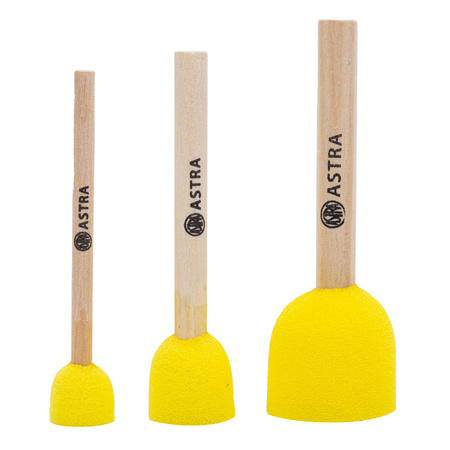 Zestaw gąbek i wałków do malowania Astra 7 elementowy
